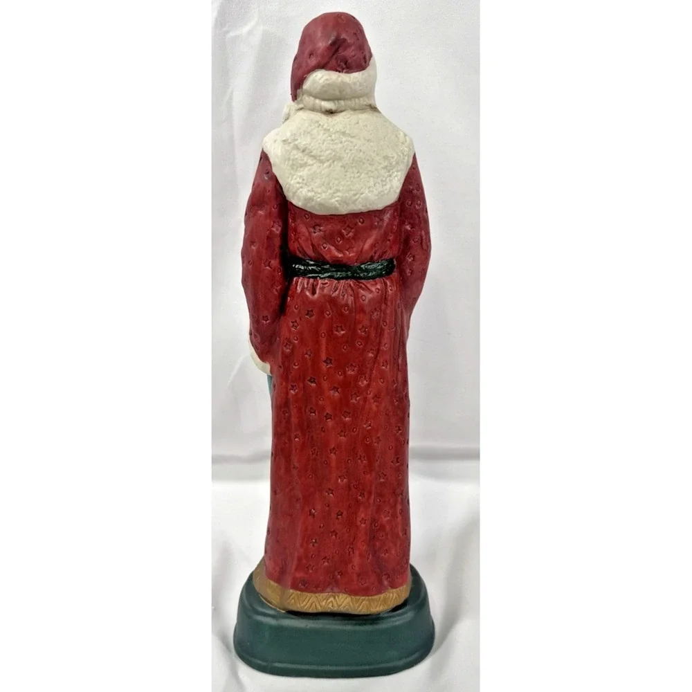 Memories USA Gifts Santa Figurine 1923 Mexico Red 13.5
